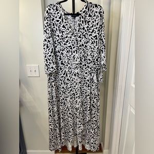 Lane Bryant Faux Wrap Dress, Size 22/24